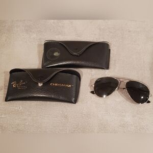 Ray-Ban Aviator Sunglasses With Cases *See Description*